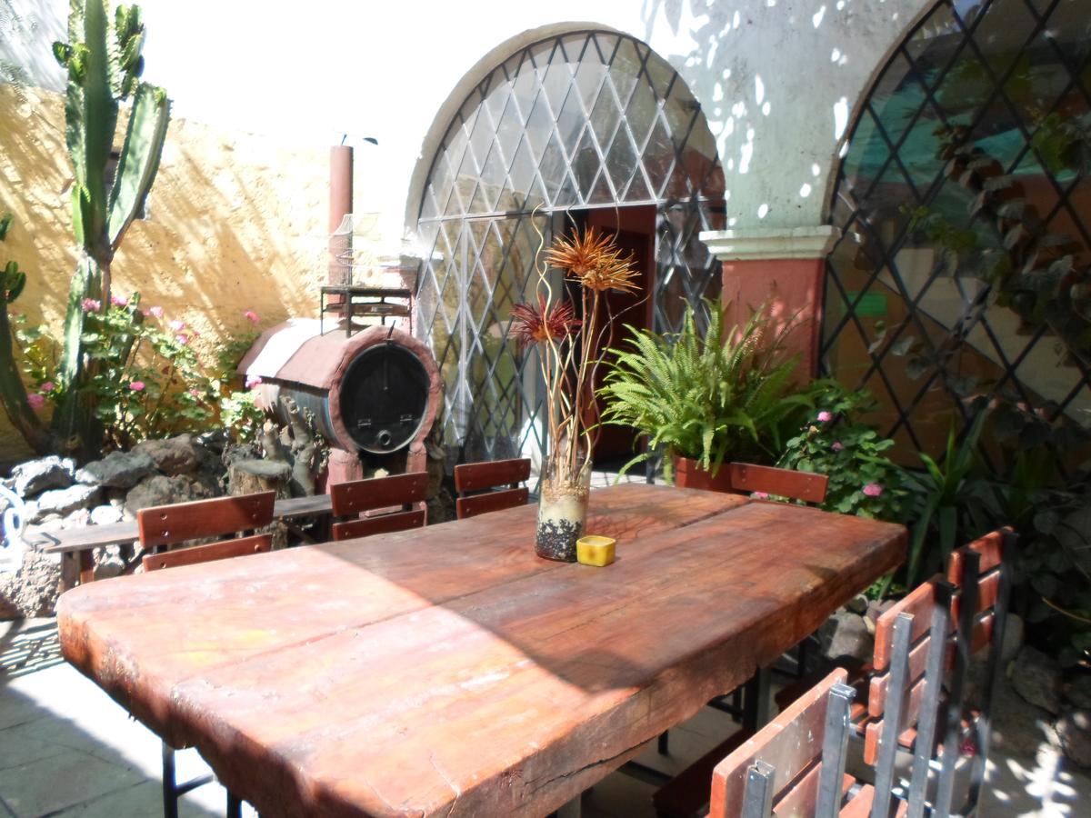 La Casa De Sillar Hostel & Foods Arequipa Exterior foto